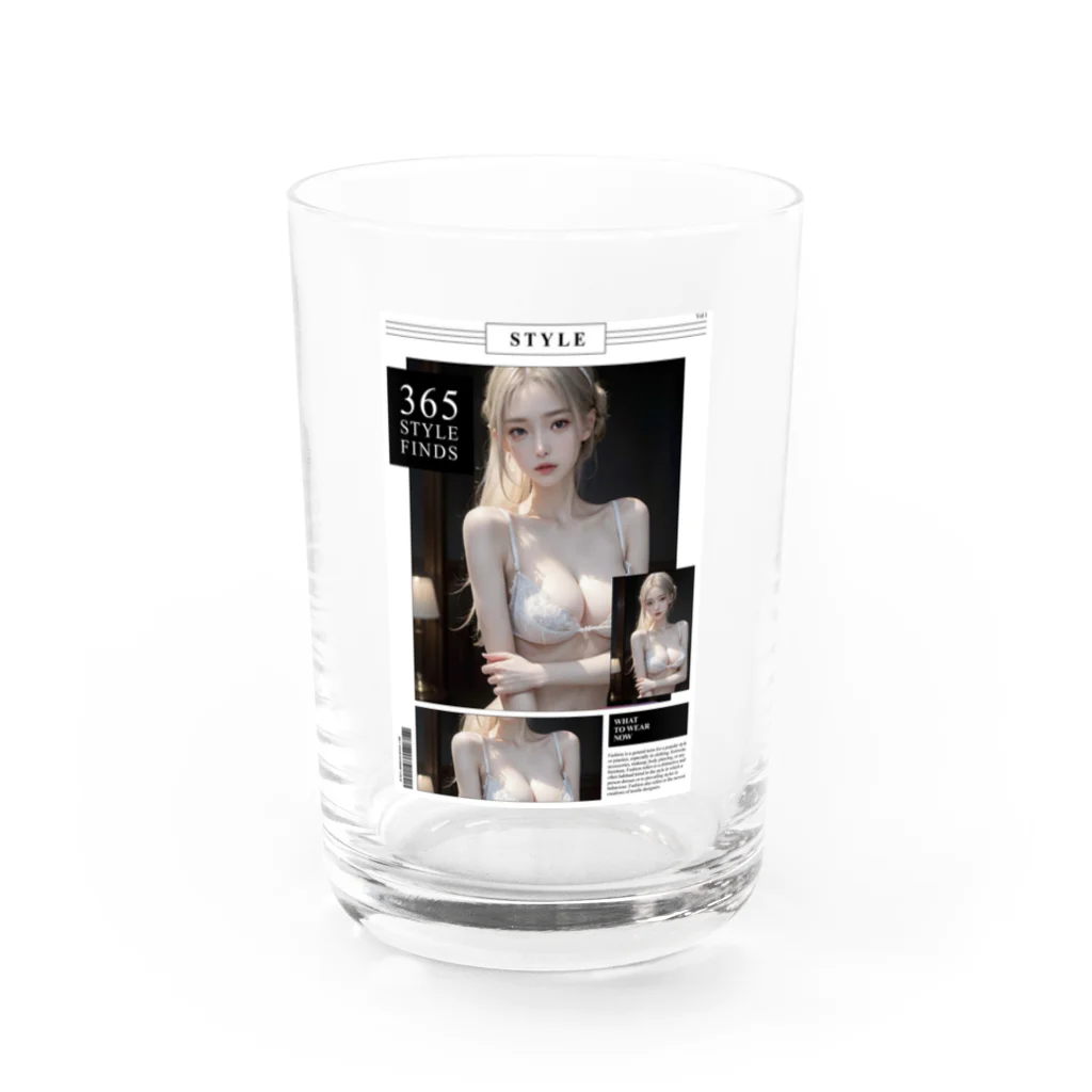 sounya sounyaの美女 図鑑（雪肌） Water Glass :front