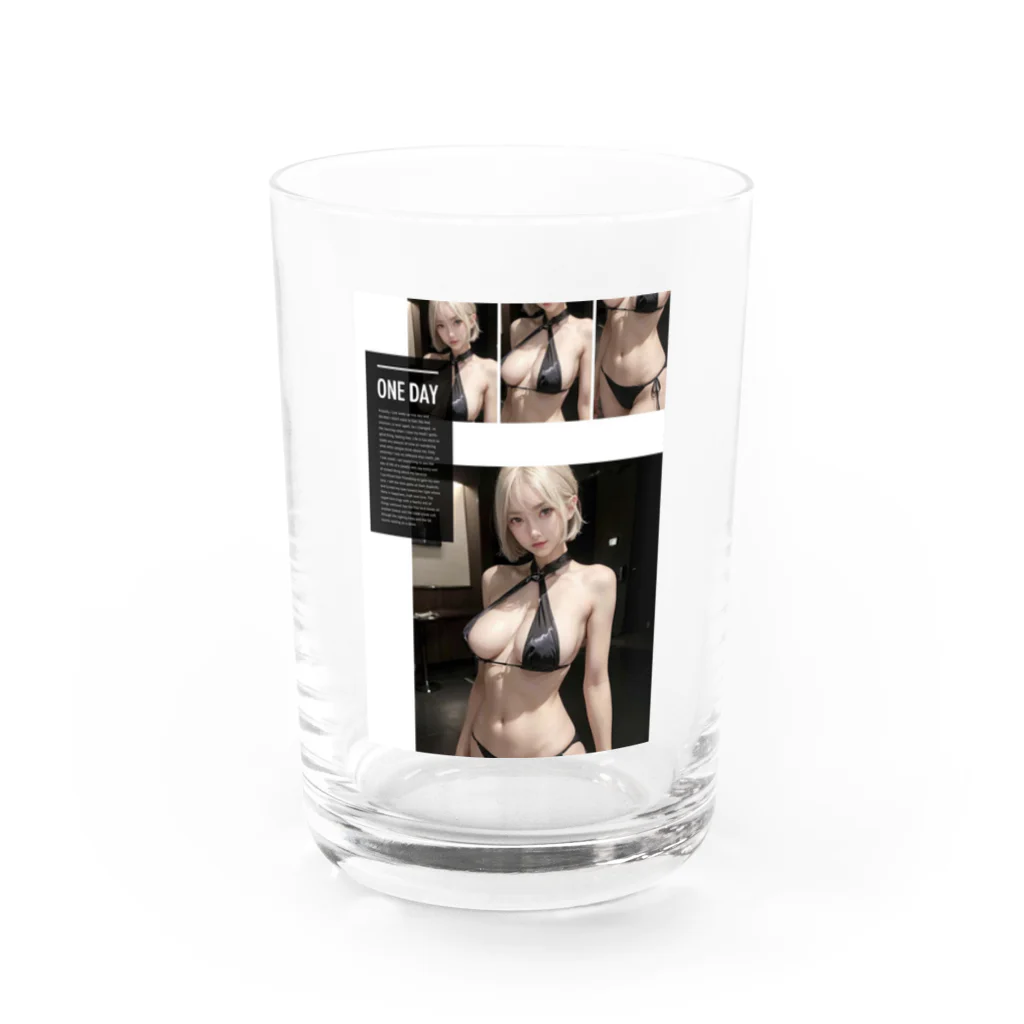 sounya sounyaの美女 図鑑（記念日） Water Glass :front