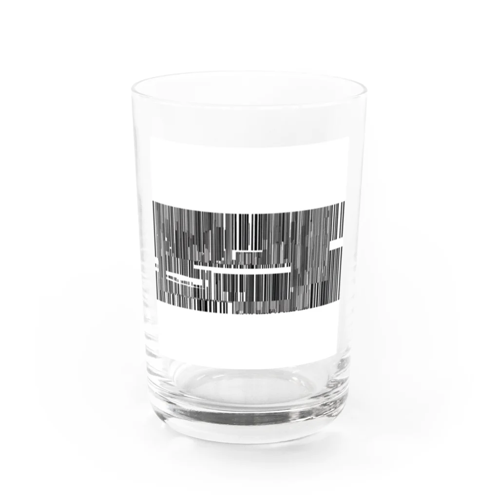 ジンファンタジスタのバーコード Water Glass :front