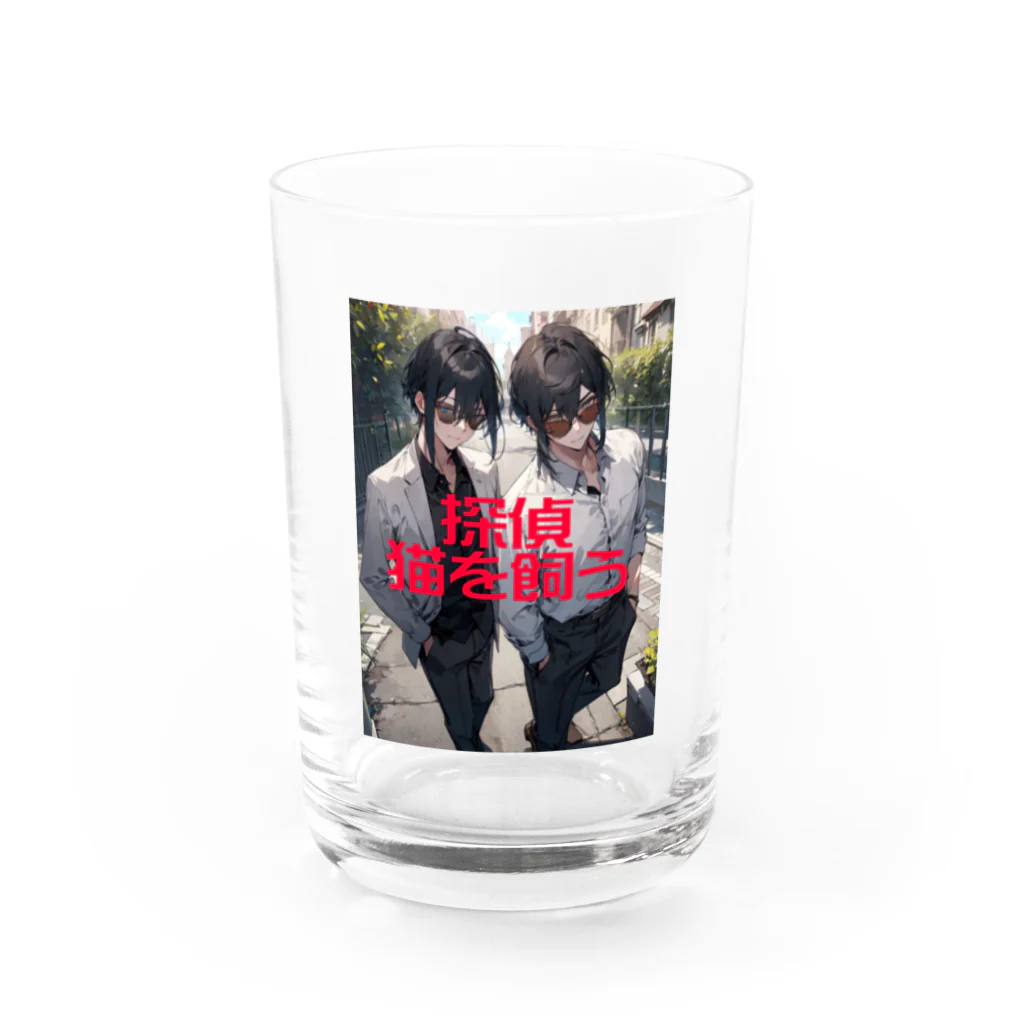 Cyber XXXの美少年物語6　探偵、猫を飼う Water Glass :front