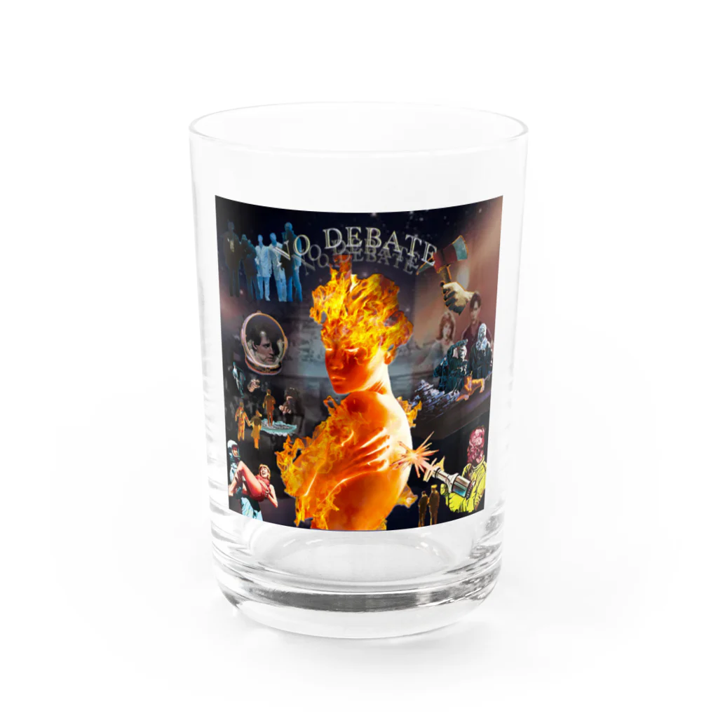 No Debate inc.のJust Ballin now Water Glass :front