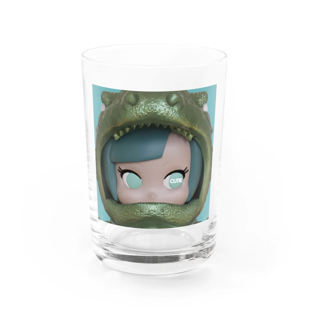 日本玩具製作所-100日後にソフビ化企画中-のCUTIE Water Glass :front