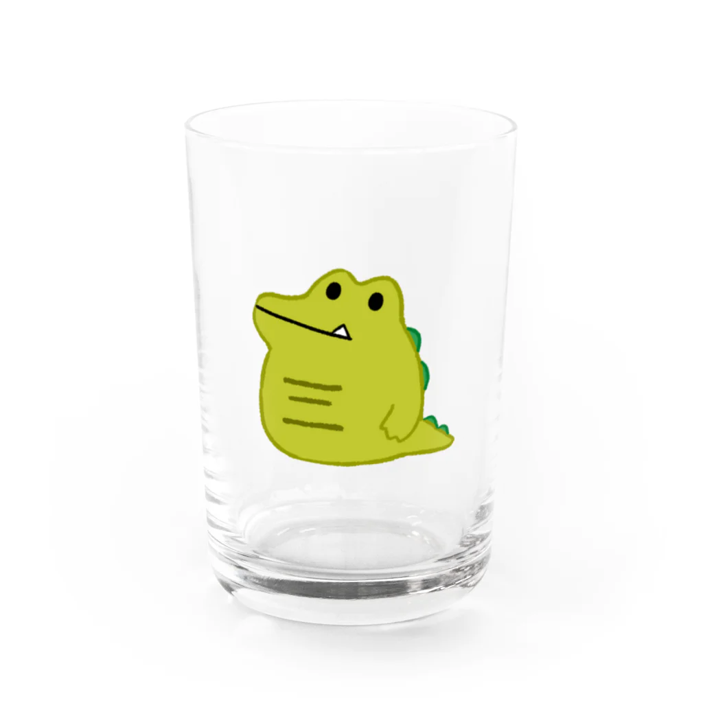 わりとせまいショップのblobwani Water Glass :front