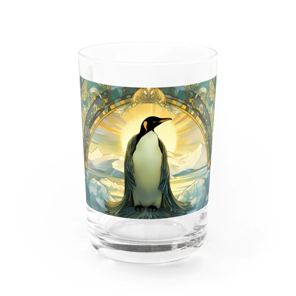 コウテイペンギン至上主義のコウテイペンギン創世の物語 Water Glass :front