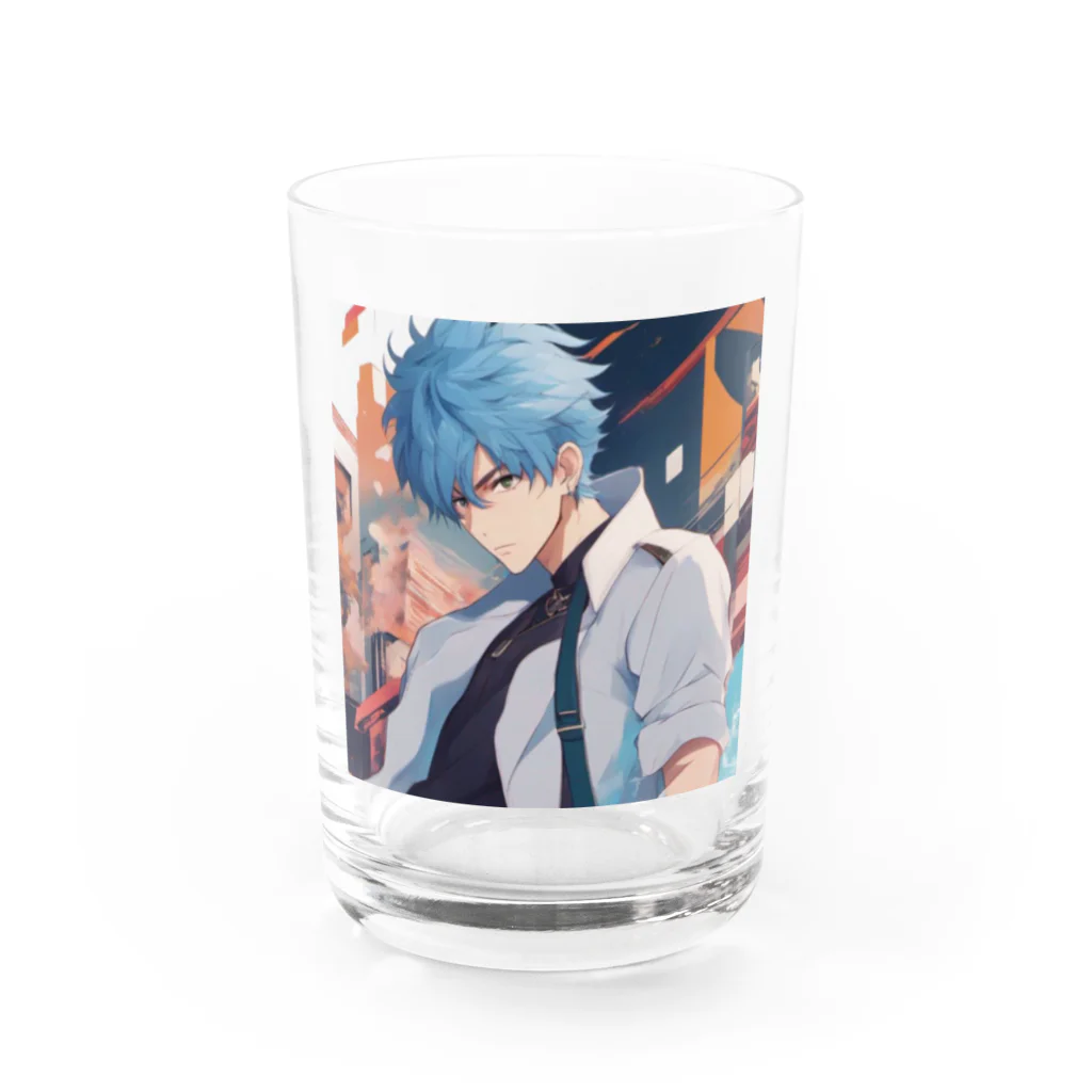 pirinの雄大 Water Glass :front