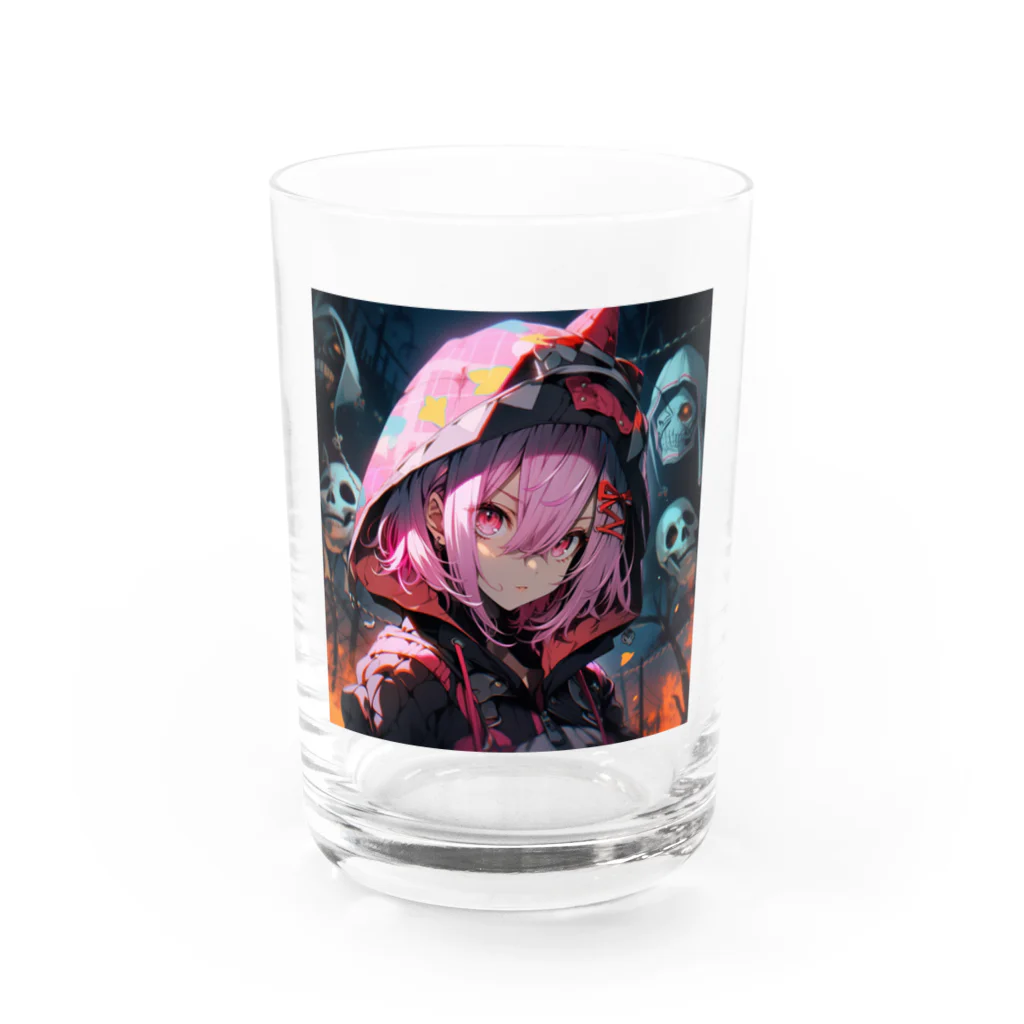 ぶーたんのハロウィン２ Water Glass :front