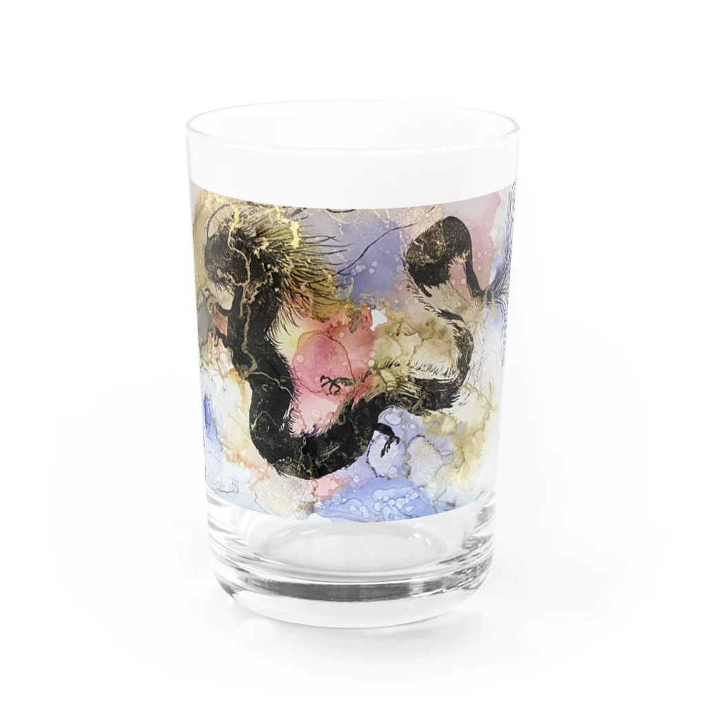 みゆ左衛門の幻想龍 Water Glass :front