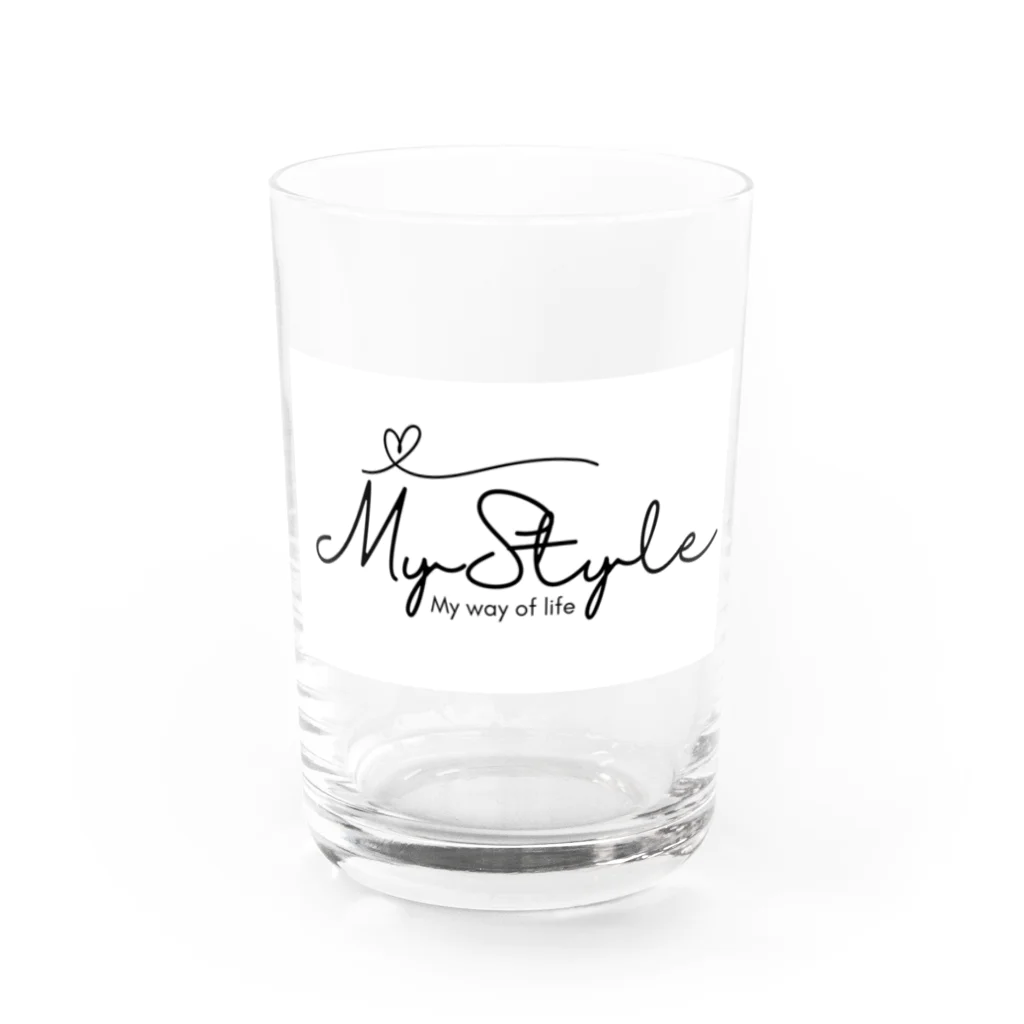 MyStyleのMy Style Water Glass :front