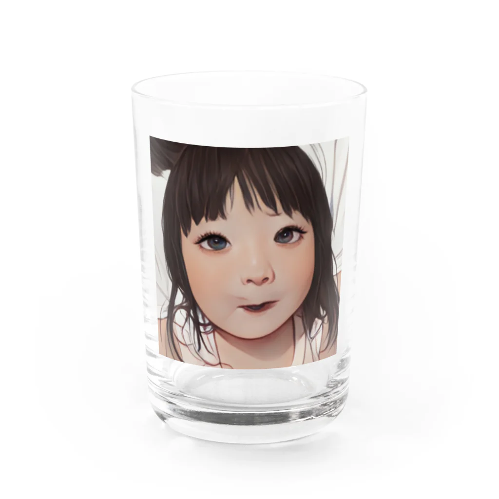 あずさの変顔？ Water Glass :front