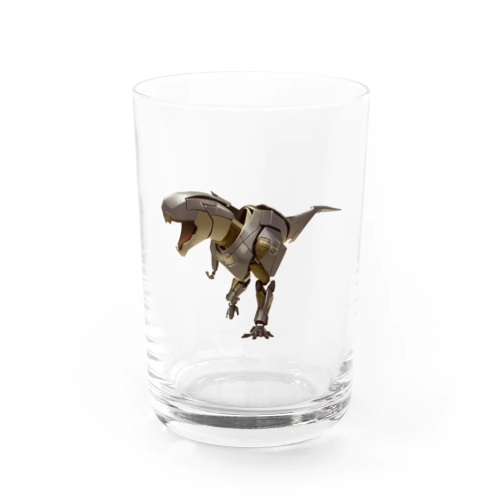 なぞんしょっぷのロボット恐竜 Water Glass :front