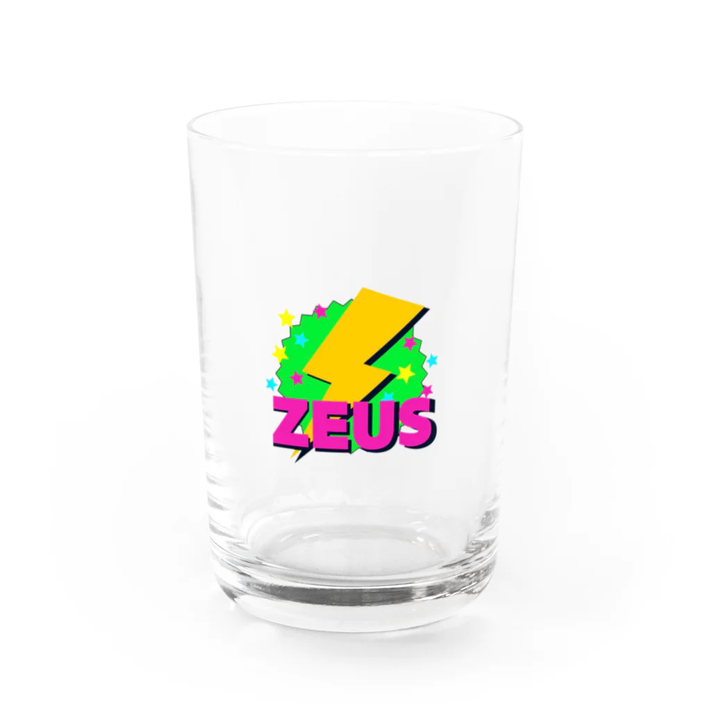 ゼウスのゲーム実況部屋【グッズ販売】のゼウスなコップ達 Water Glass :front