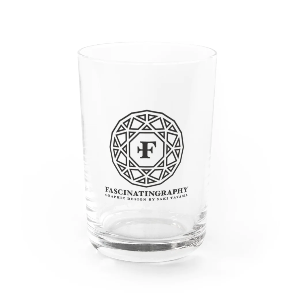 𝐅𝐀𝐒𝐂𝐈𝐍𝐀𝐓𝐈𝐍𝐆𝐑𝐀𝐏𝐇𝐘のFASCINATINGRAPHY Water Glass :front