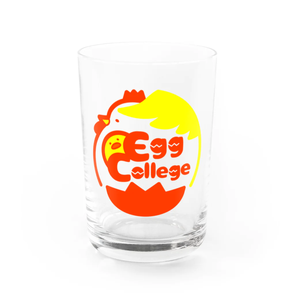 Egg college 物販サークルのEgg college 公式 グラス前面