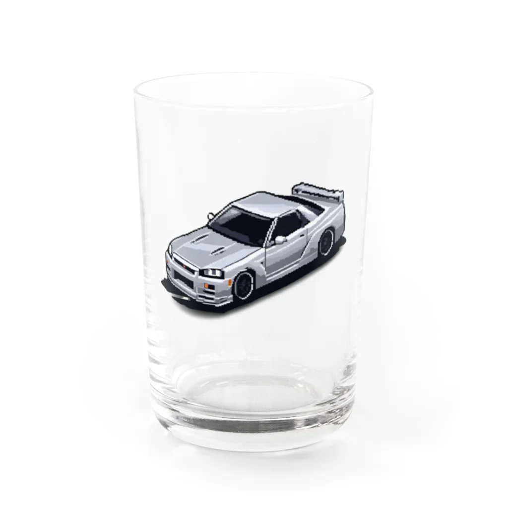 maindsatohの昭和平成のスポーツカー３ Water Glass :front