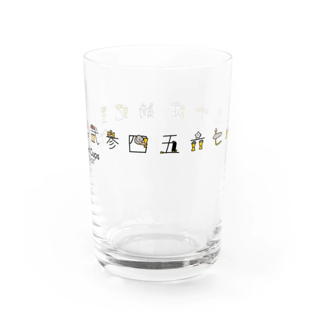 mabilityのKANJI TAROT -The Suit of Cups- Water Glass :front