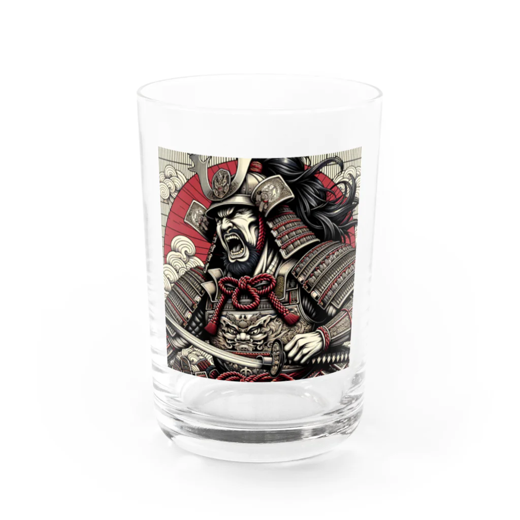 ROCKSWEBの武将 Water Glass :front