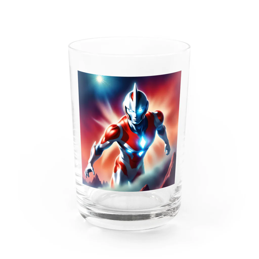 YamapのAIヒーロー Water Glass :front