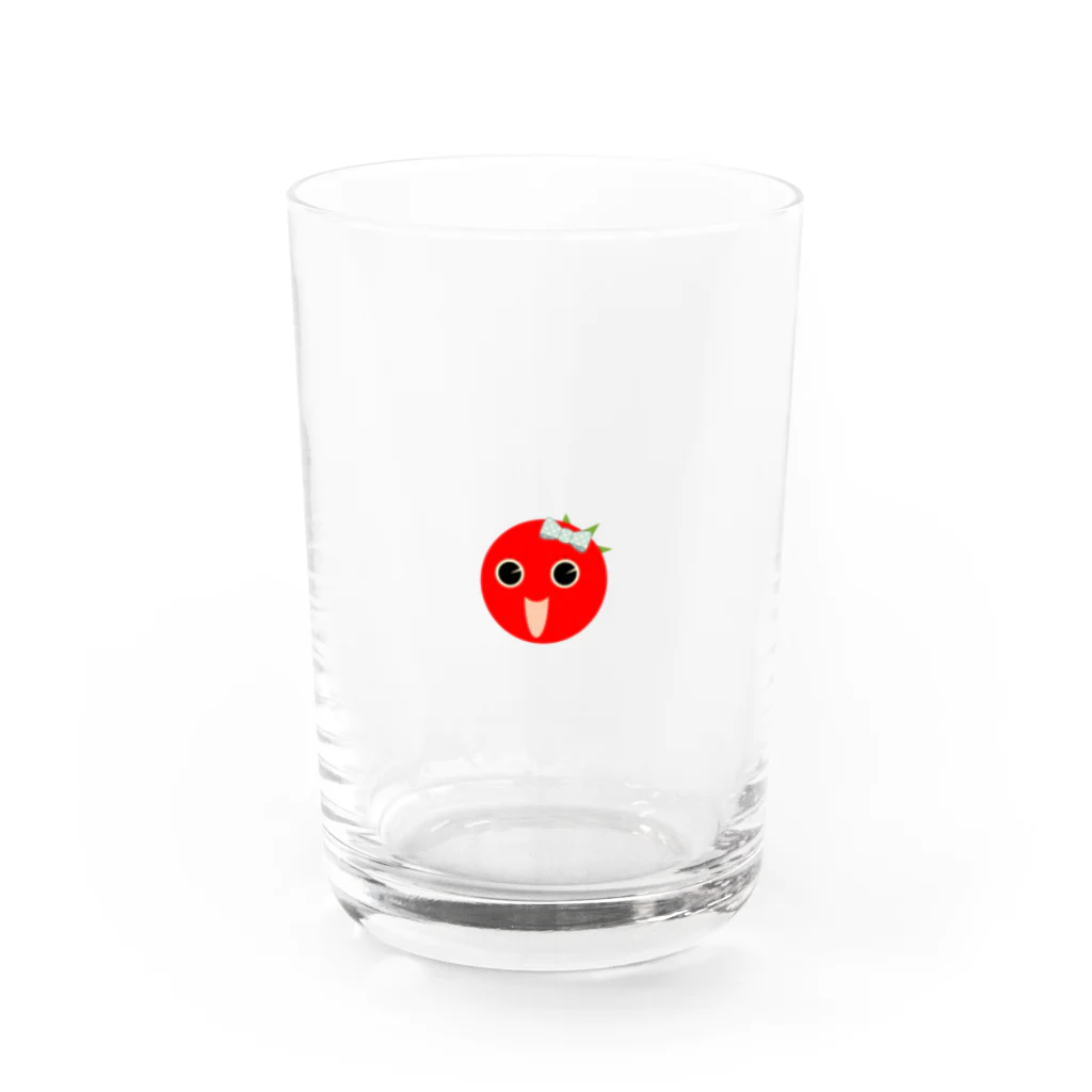 onigiribouyaの【公式】口コミちゃんグッズ Water Glass :front