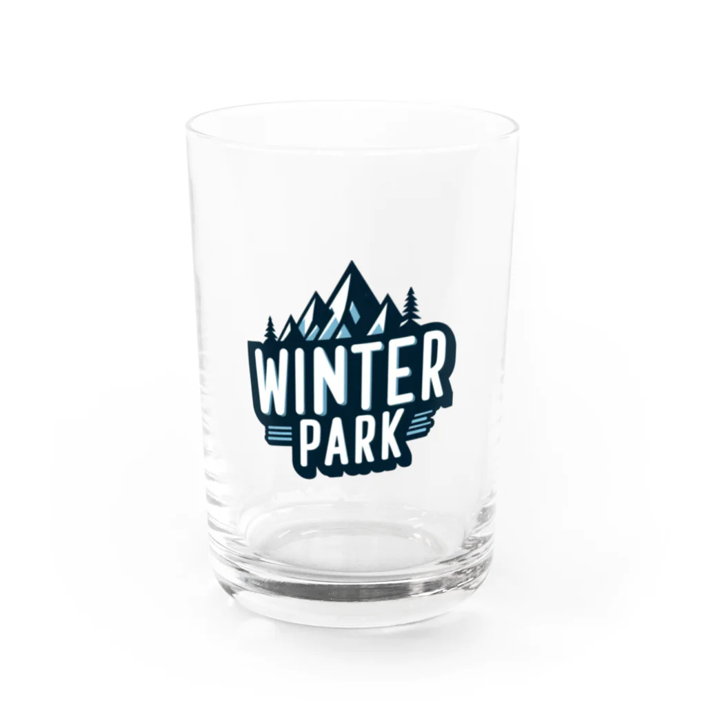 Lock-onの【WINTER PARK】VOL.03 Water Glass :front