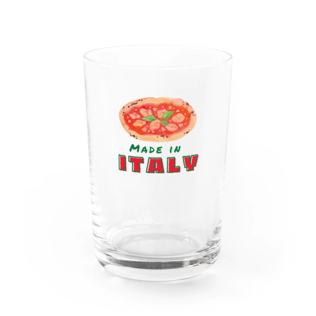 Sky00のイタリアピザ Water Glass :front