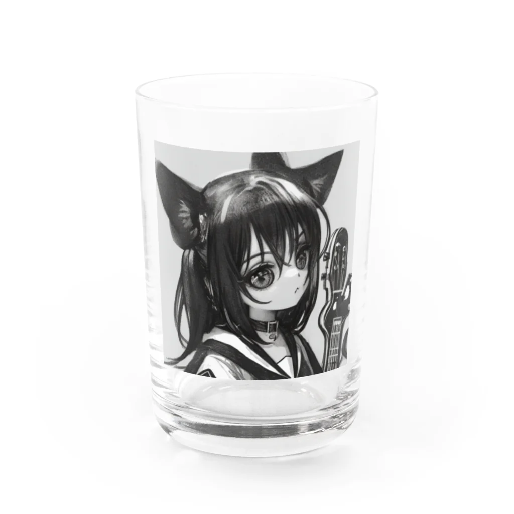 チワワ愛好家ショップのチワワ・ブギ！熱狂のリズム Water Glass :front