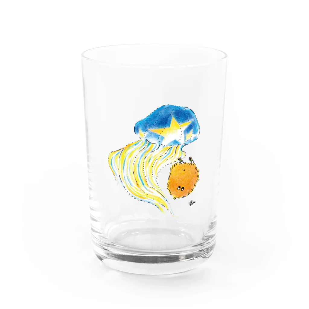 ito alohaのお店のユラユラしようよグラス Water Glass :front