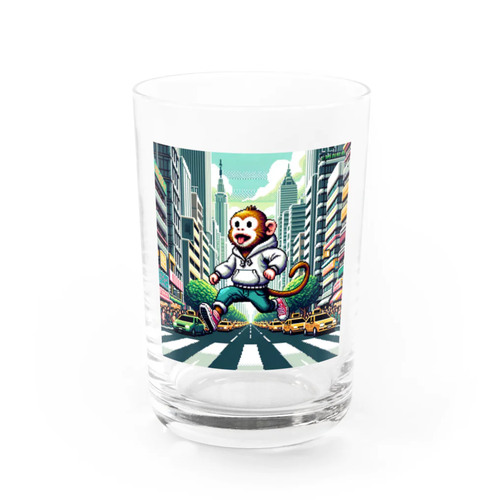 active-msk2のアーバンジャングルのリーダー Water Glass :front