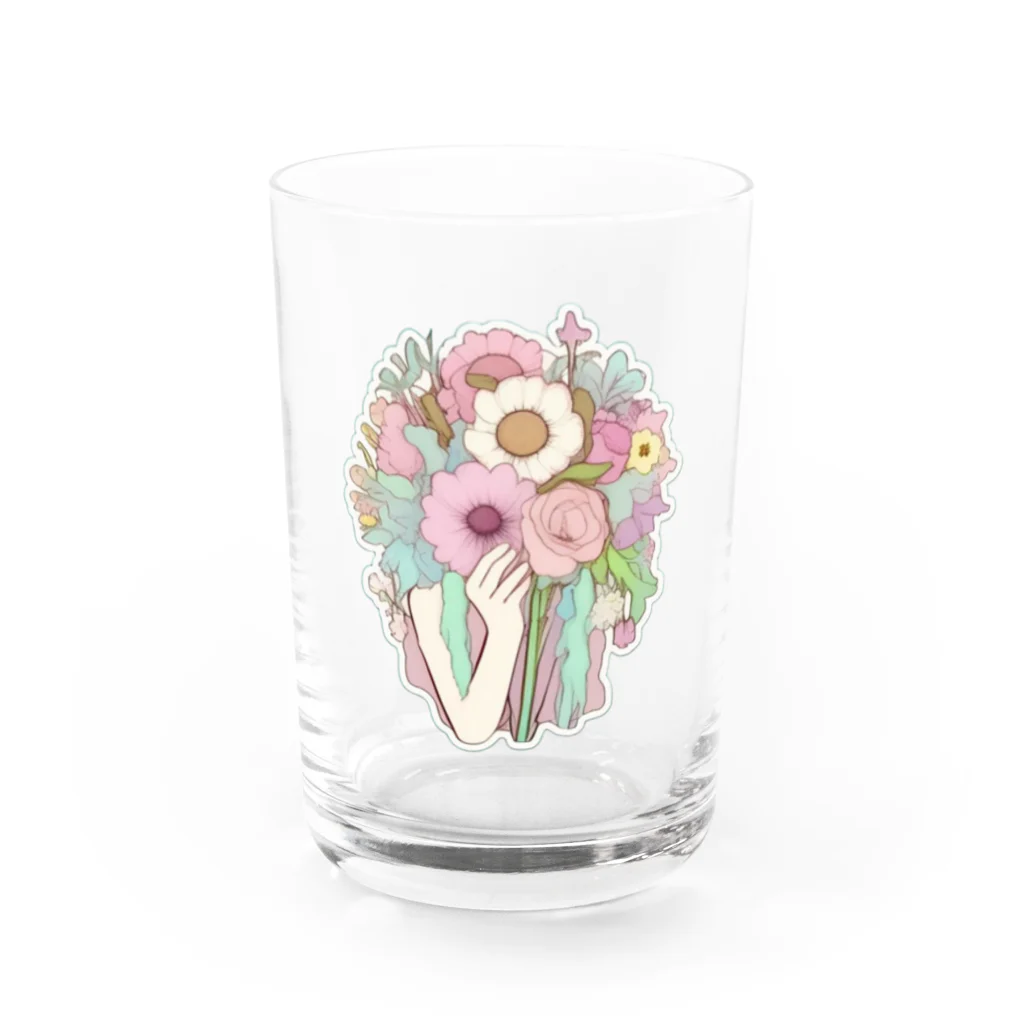 Unicorn0のFlower Water Glass :front