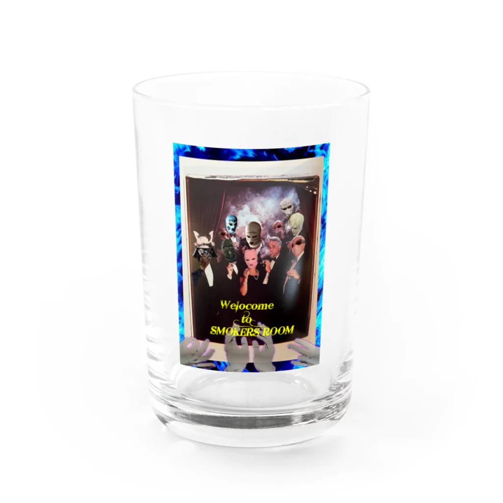 No Debate inc.のWelcome to Smokers room Water Glass :front