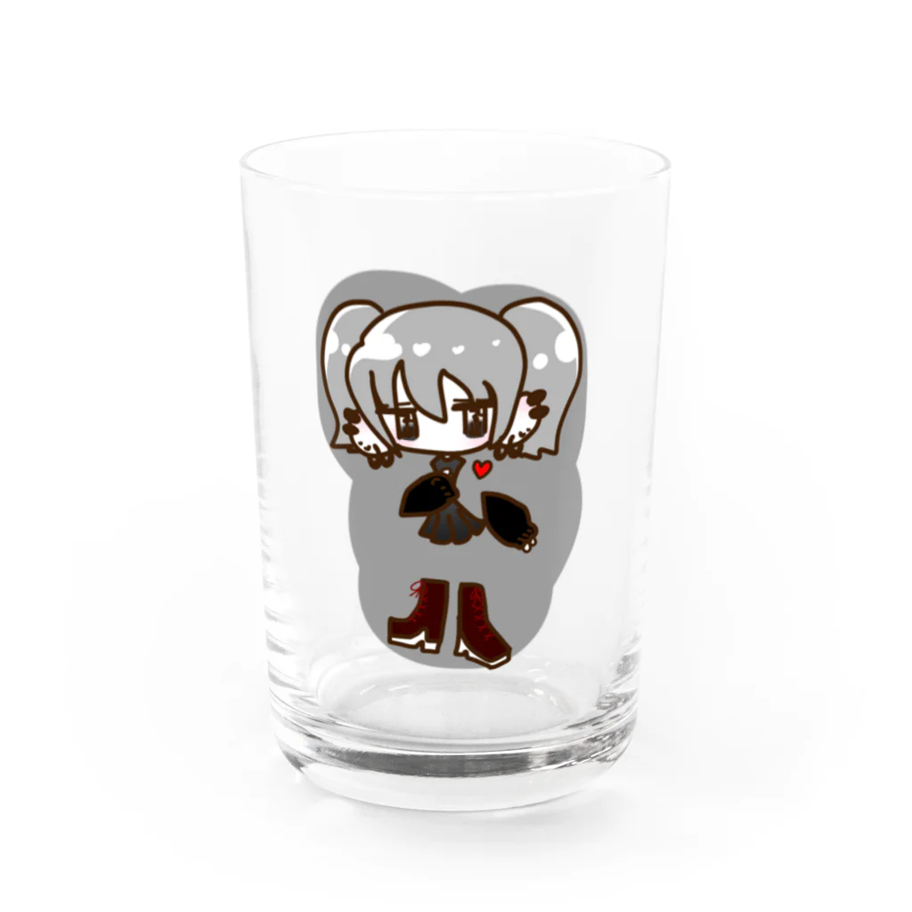 弱の弱(ジャックちゃん Water Glass :front