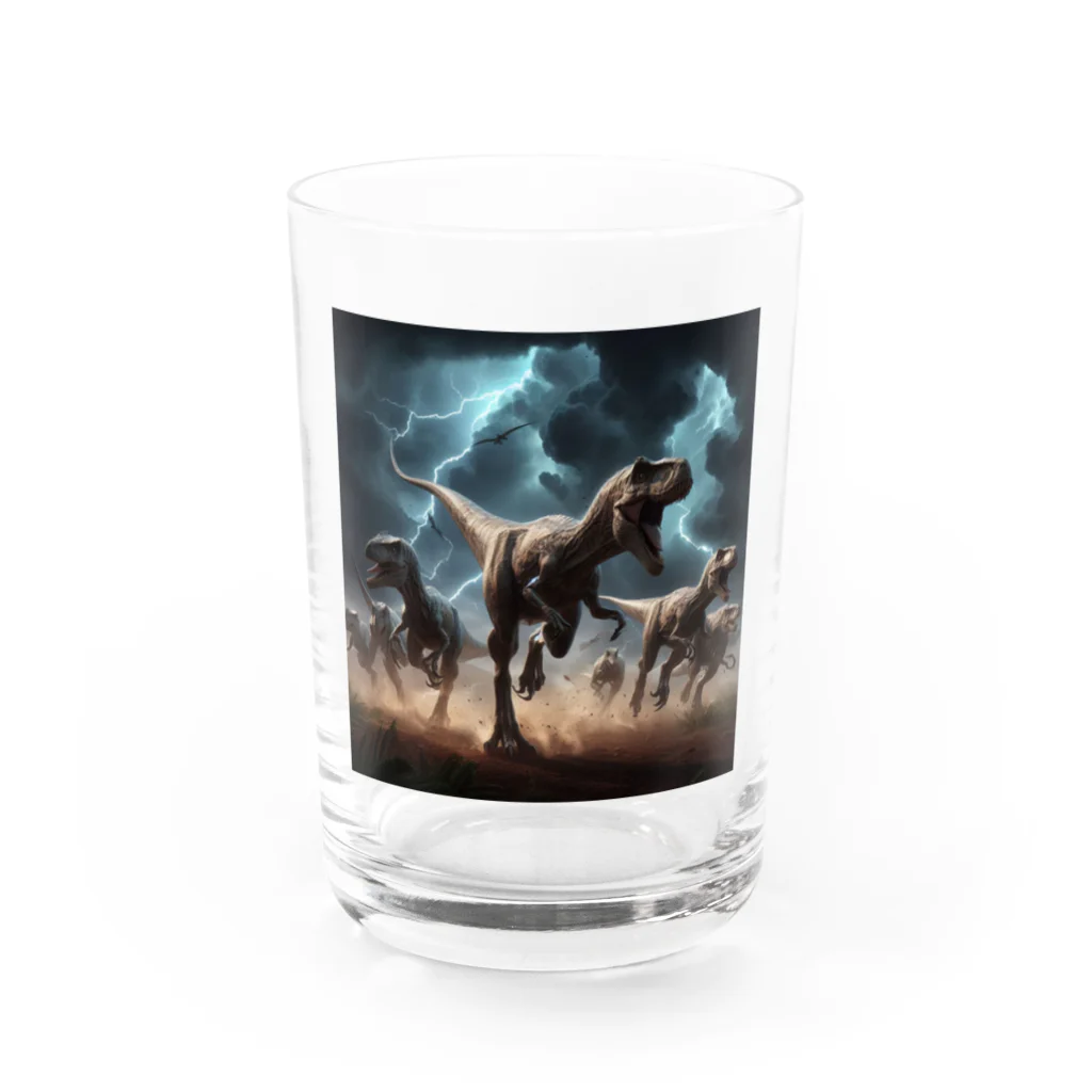 スウィッチボックスのラプトル・テンペスト Water Glass :front