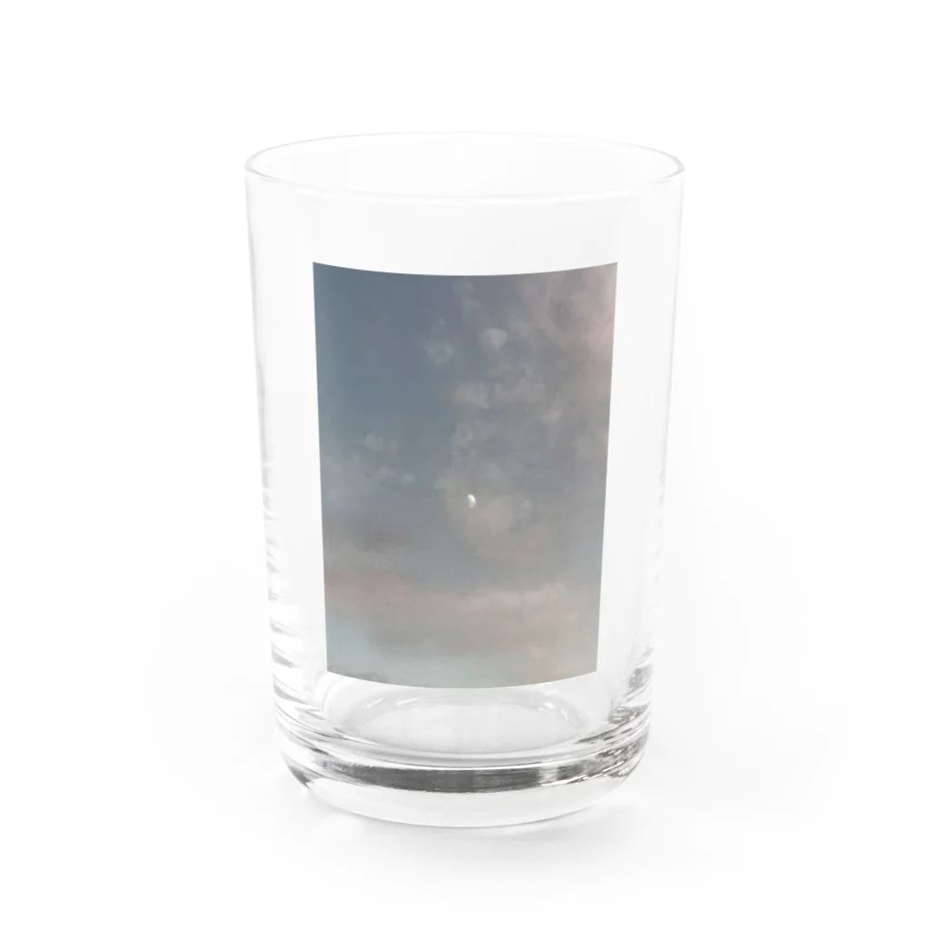 奈樹(なな)の夕焼け Water Glass :front