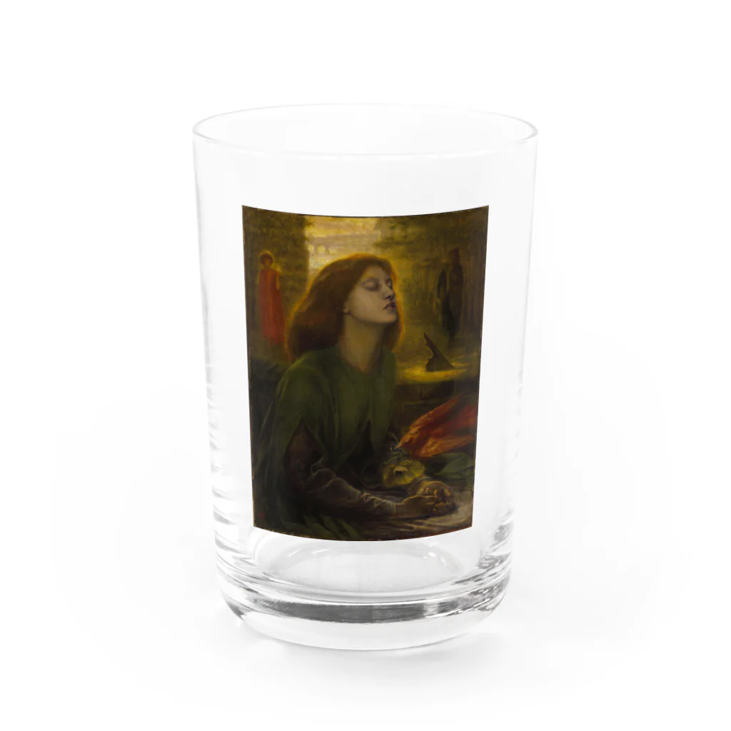 世界美術商店のベアタ・ベアトリクス / Beata Beatrix Water Glass :front