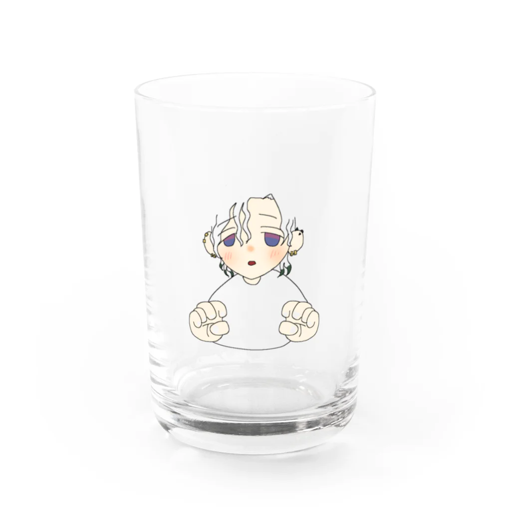 ひなたのがおーなしょうま Water Glass :front