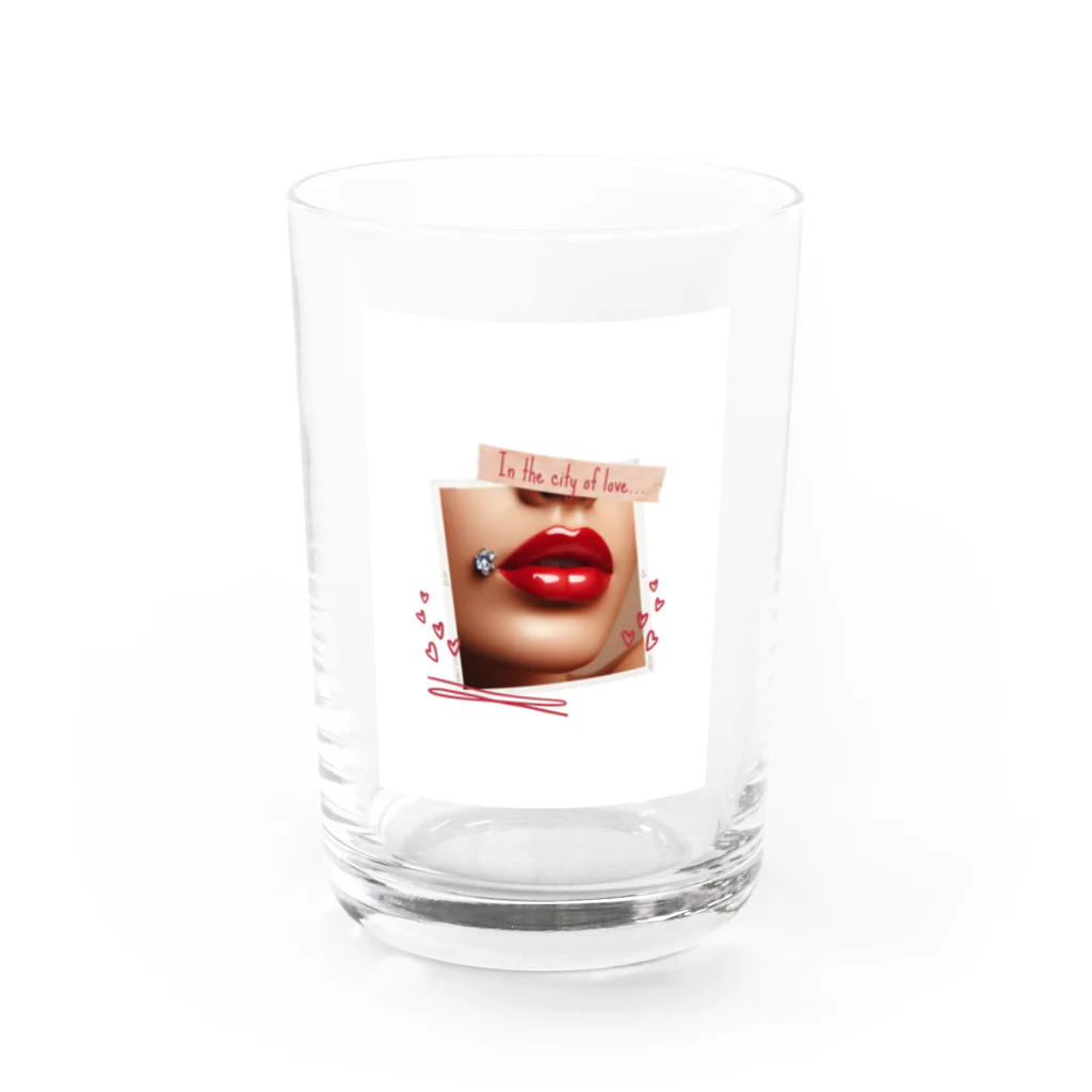 s-d-rr-jsの"Silk Lips" Water Glass :front