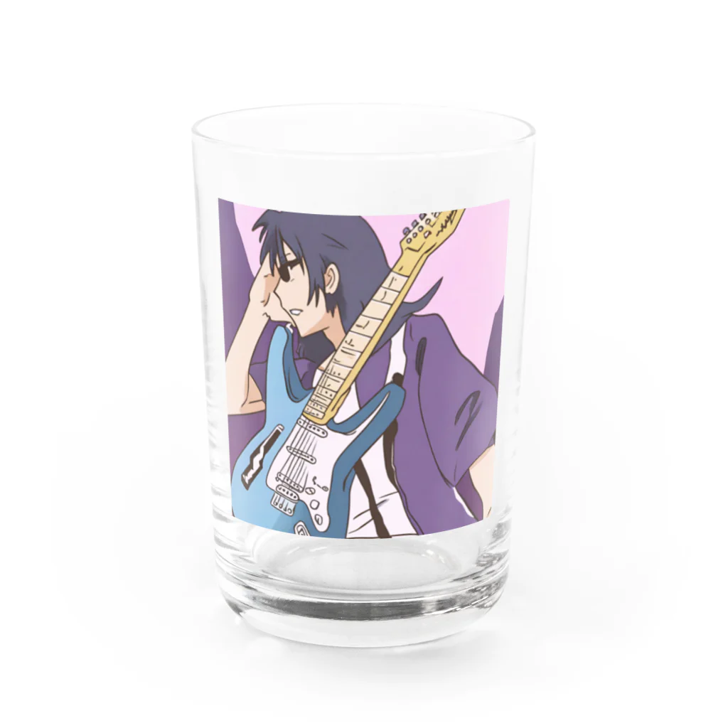 shonanMETALのSlash Girl Water Glass :front