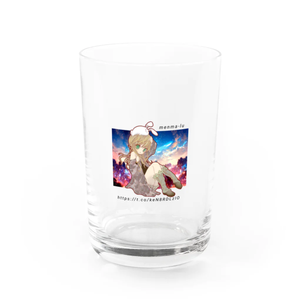 めんまる*ch.【新人VTuber】のpetit menma Water Glass :front