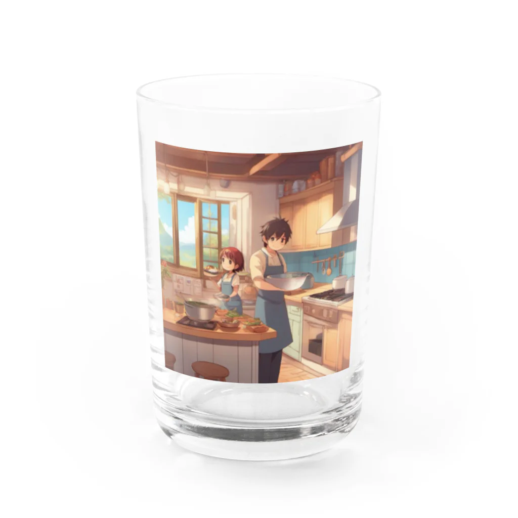 toko-tenの休日 Water Glass :front