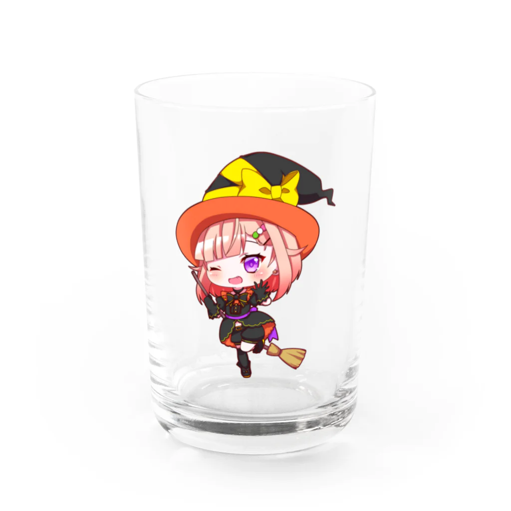 詠未よみ@VTuberの詠未よみ 2023ハロウィンＳＤ Water Glass :front