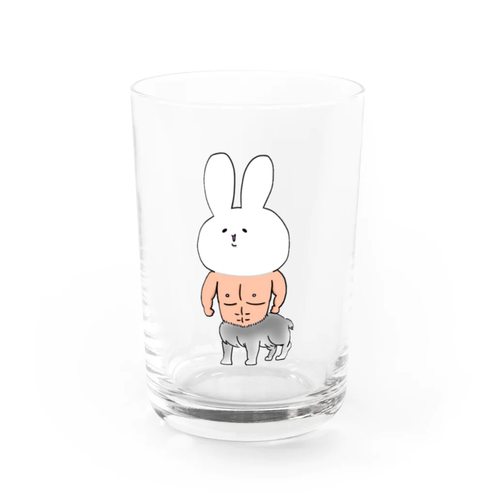 シュガーコンプレックスのけんたうさ Water Glass :front