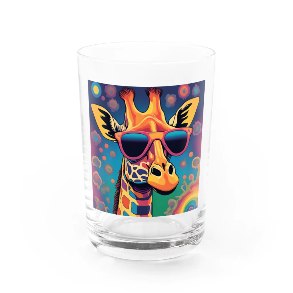 Anniversary TRIBEのパーリーキリン Water Glass :front