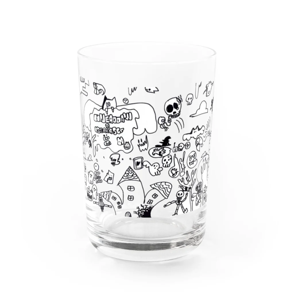 YUTO5のハロウィンパーティー Water Glass :front