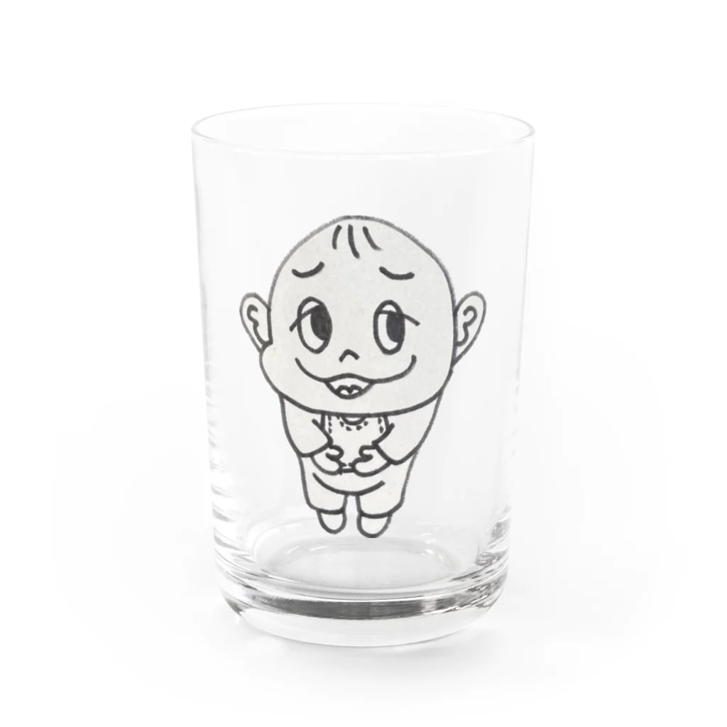 ポンタクリンのお店のリッキーズグッツ Water Glass :front