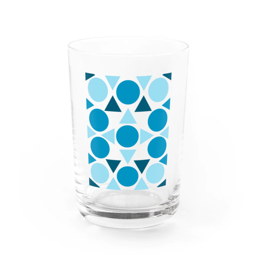 WA-TA craftのaonosekai Water Glass :front