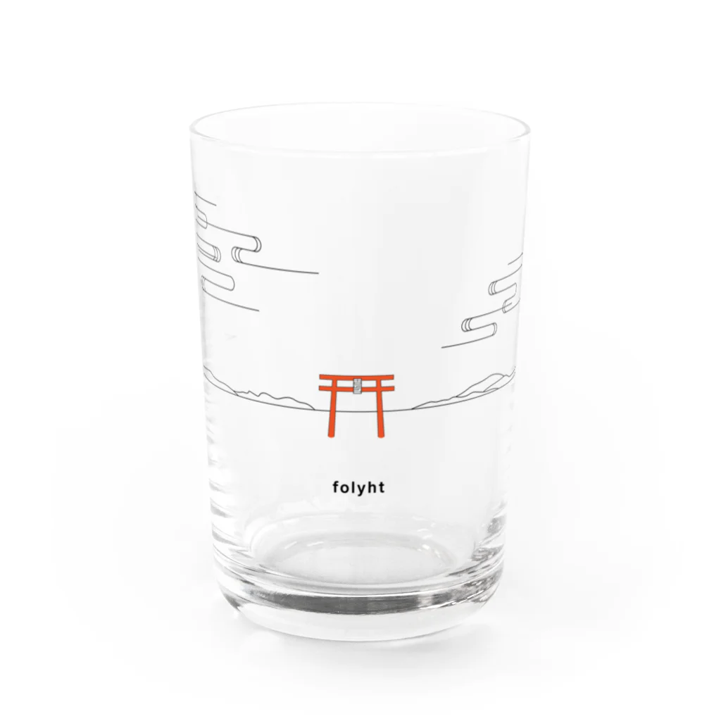 K-ICHIのtorii Water Glass :front