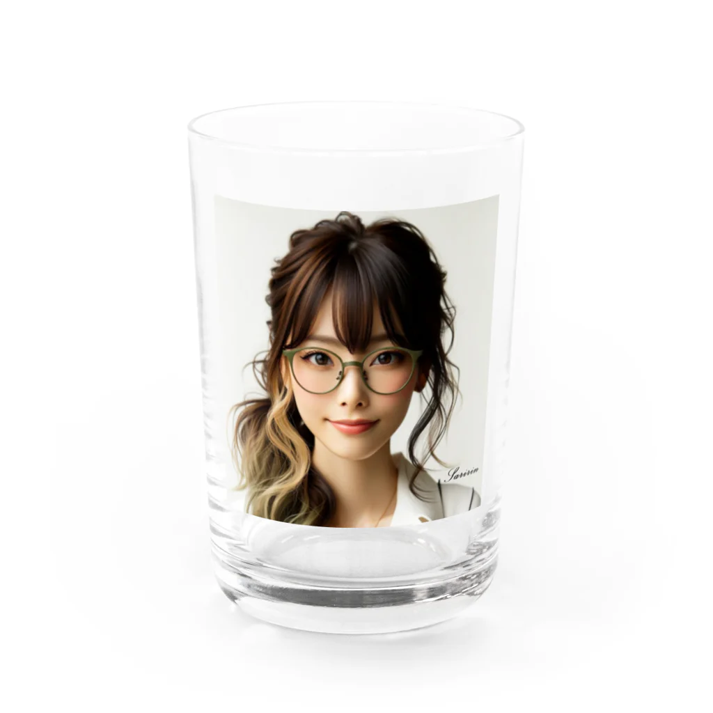 TACHYONJAPANのトリビアマスター サリリン Water Glass :front