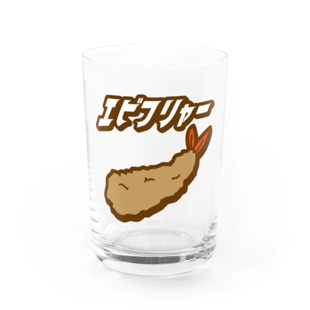 HSMT design@NO SK8iNGのエビフリャー Water Glass :front