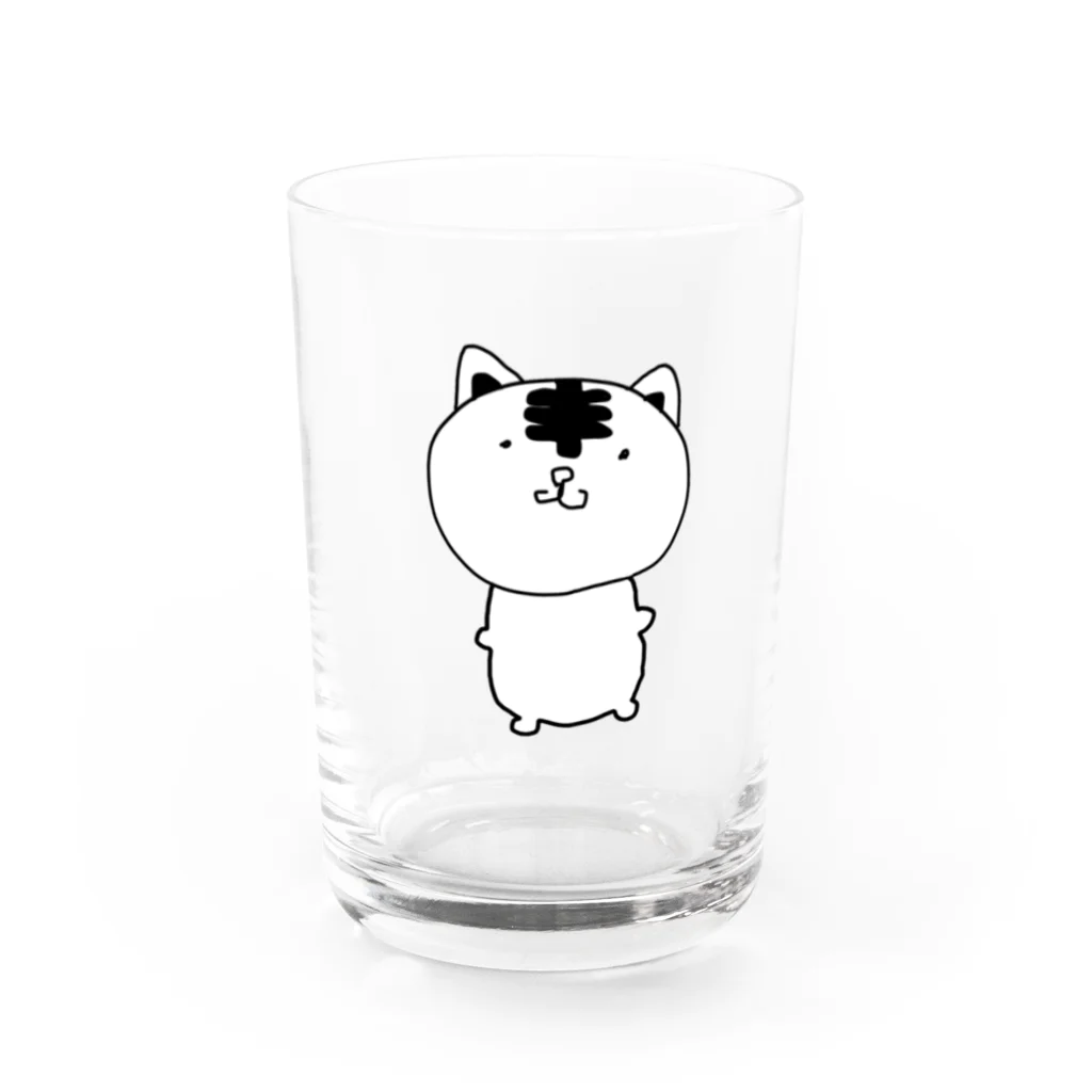 ぱぱぱぱちゃんねるのぱぱぱぱちゃんねる　紙人間オンドレ Water Glass :front