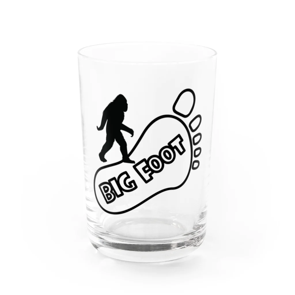 きら星のBIG FOOT Water Glass :front