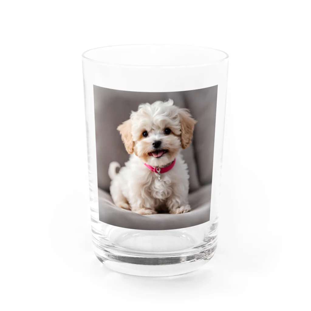 何これ屋の犬好きさんへ Water Glass :front